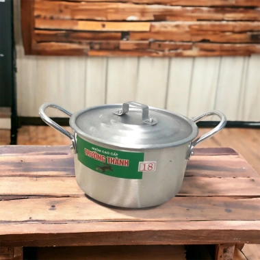 Nồi nhôm đúc dày, nhiều kích thước 16‑20cm, giá ưu đãi 97.100₫, chất lượng xưởng 9