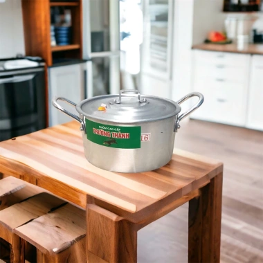 Nồi nhôm đúc dày, nhiều kích thước 16‑20cm, giá ưu đãi 97.100₫, chất lượng xưởng 10