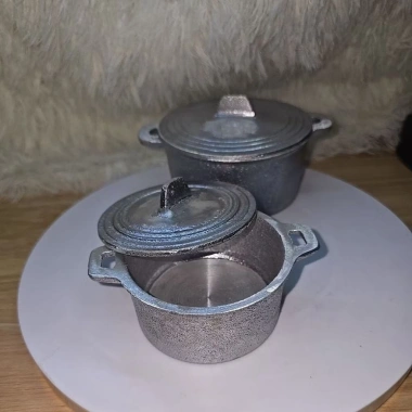Nồi nhôm đúc mini 10cm T014 và 8,5cm T015 - Giá 105.000, chất lượng cao, tiện lợi
