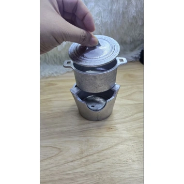 Nồi nhôm đúc mini 10cm T014 và 8,5cm T015 - Giá 105.000, chất lượng cao, tiện lợi