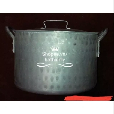 Nồi nhôm gò 12-20 lít siêu bền, đun nhanh - Giá chỉ 299.000 đ, giảm từ 382.720 đ