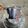 Nồi nhôm xoong tinh khiết loại 1 dày đẹp, chất lượng cao 16-30cm - Giá chỉ 89.900 VND 6