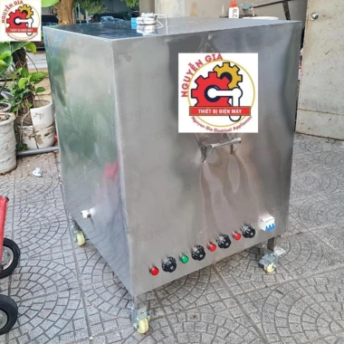 Nồi Phở Vuông - Nồi Luộc Bánh Chưng Đủ Kích Thước Cho Nhà Hàng Khách Sạn, Bảo Hành 1 Năm