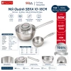 Nồi Quánh Inox Seka 10-18cm Nguyên Khối - Nhỏ Gọn, Đa Năng Nấu Cháo, Quấy Bột, Sốt - Giá Ưu Đãi 238.000