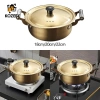 Nồi Ramen Hàn Quốc KOZEEY có nắp - Đa năng nấu mì, bánh mì dã ngoại, giảm còn 295.900₫