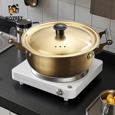 Nồi Ramen Hàn Quốc KOZEEY có nắp - Đa năng nấu mì, bánh mì dã ngoại, giảm còn 295.900₫ 7