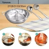 Nồi Shabu Shabu Vaveren Chia Lẩu Đôi Hương Vị - Dễ Vệ Sinh, Bộ Chia, Dùng cho Ký Túc Xá, Nhà Hàng, Tiệc Gia Đình 5
