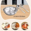 Nồi Shabu Shabu Vaveren Chia Lẩu Đôi Hương Vị - Dễ Vệ Sinh, Bộ Chia, Dùng cho Ký Túc Xá, Nhà Hàng, Tiệc Gia Đình 7