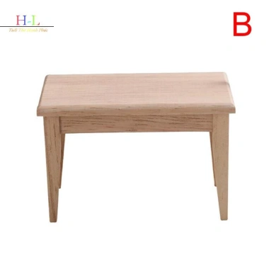 Nội thất nhà búp bê 1/12 Bàn ăn + Ghế mô phỏng LMWU - Giá ưu đãi 59.840đ 8