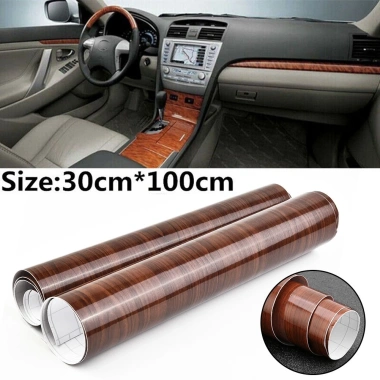 Nội thất ô tô hạt gỗ độ bóng cao 1M DIY Vinyl Sticker Decal Wrap Film - Giá chỉ 86.590₫