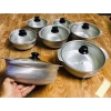 Nồi thố gang doa bóng 15-27cm - Kho thịt cá, nấu lẩu, giảm giá 22% chỉ 145.000₫
