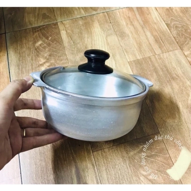 Nồi thố gang doa bóng 15-27cm - Kho thịt cá, nấu lẩu, giảm giá 22% chỉ 145.000₫