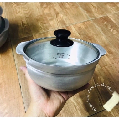 Nồi thố gang doa bóng 15-27cm - Kho thịt cá, nấu lẩu, giảm giá 22% chỉ 145.000₫