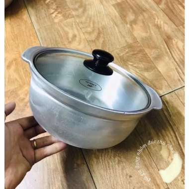 Nồi thố gang doa bóng 15-27cm - Kho thịt cá, nấu lẩu, giảm giá 22% chỉ 145.000₫