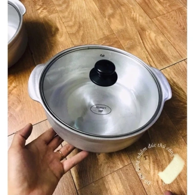 Nồi thố gang doa bóng 15-27cm - Kho thịt cá, nấu lẩu, giảm giá 22% chỉ 145.000₫