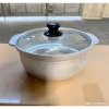 Nồi thố gang nắp kính 15‑27cm, loại thô – Kho thịt cá, nấu lẩu, giảm còn 135k 6