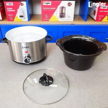 Nồi tiềm Engler EL9.116 2.5L 160W gốm sứ cao cấp - Ninh hầm, nấu cháo, kho thịt cá, giảm giá 550.000₫