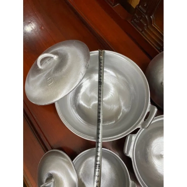 Nồi tộ gang Doa bóng kho quẹt size 12-25cm Niêu gang nấu lẩu giá ưu đãi 105.000đ
