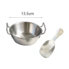 Nối Trộn Cơm và Ngũ Cốc - Nồi Nấu Ăn Mini Inox Phong Cách Hàn Quốc, Giá chỉ 43.500₫ TUIDO SHOP 10