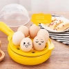 Nồi Trứng Điện Linhu Mini 3 trong 1: Omelette, Chiên Bít Tết, Pancake - Chống Dính, Hấp Thực Phẩm, Giá 185k 4