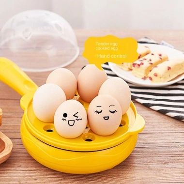 Nồi Trứng Điện Linhu Mini 3 trong 1: Omelette, Chiên Bít Tết, Pancake - Chống Dính, Hấp Thực Phẩm, Giá 185k