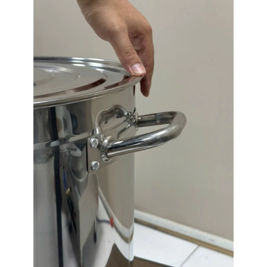 Nồi từ inox 50L (40x40cm) - Siêu bền, nấu bánh trưng & hầm xương, giảm giá 850.000 VND