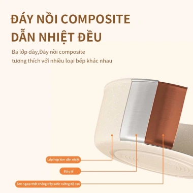 Nồi tuyết Nhật 16/18cm cao cấp - Nồi sữa, đựng thực phẩm bé, giảm còn 119.000 VND 5 Nồi tuyết Nhật 16/18cm cao cấp - Nồi sữa, đựng thực phẩm bé, giảm còn 119.000 VND 5