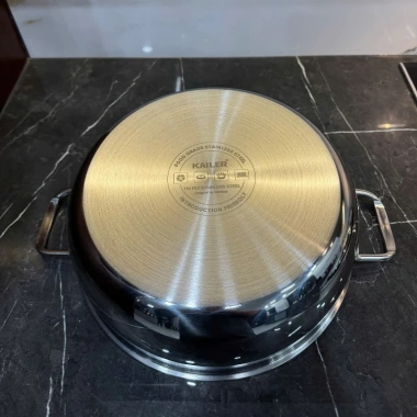Nồi và Chảo Lẩu Inox 304 Liền Khối Đa Năng Kailer 26/28cm - Giá Ưu Đãi 630k 5