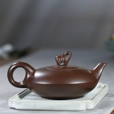 Nồi Voi Cát Tím Yixing - ấm trà may mắn, quà tặng, bộ ấm trà thay thế, 127.500₫ - bán buôn 2