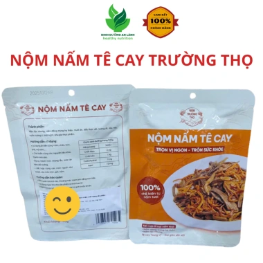 Nộm Nấm Tê Cay Ăn Liền Trường Thọ 120g Nấm Lộc Nhung Đông Trùng Hạ Thảo Giòn Dai Bổ Dưỡng 83.500₫