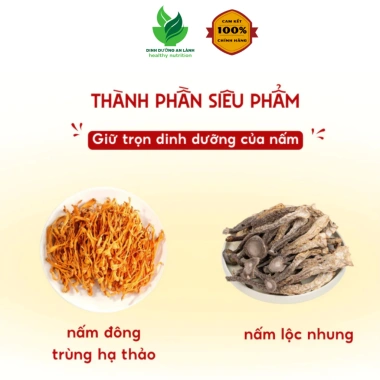 Nộm Nấm Tê Cay Ăn Liền Trường Thọ 120g Nấm Lộc Nhung Đông Trùng Hạ Thảo Giòn Dai Bổ Dưỡng 83.500₫