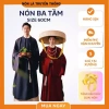 Nón ba tầm chụp ảnh cổ phục, nón thúng, nón quai thao kèm quai vải - Giá ưu đãi 300.000đ (giảm từ 387.000đ)