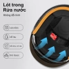 Nón Bảo Hiểm 3/4 Masontex 702 - Kính Gập Tự Động, Nhựa ABS Siêu Nhẹ, Retro Royal, Dùng Xe Máy & Xe Điện - Giá 439k 4