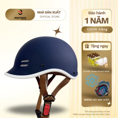 Nón bảo hiểm cá heo ABS an toàn, cá tính, nam nữ, freesize 52‑57cm – 195.000₫