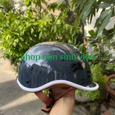 Nón bảo hiểm cá heo chuẩn quốc tế, thiết kế phong cách, nhúng cạc bón - 158.000đ