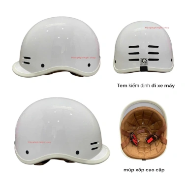 Nón Bảo Hiểm Cá Heo CR Helmet Camry Chính Hãng Chuẩn, Bảo Hành 12 Tháng, Giá 166.160 VND 10