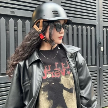 Nón Bảo Hiểm Cá Heo CR HELMET – Đạt Chuẩn, Kèm Phụ Kiện, Bảo Hành 12 Tháng, 144k