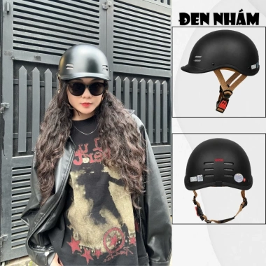 Nón Bảo Hiểm Cá Heo CR HELMET – Đạt Chuẩn, Kèm Phụ Kiện, Bảo Hành 12 Tháng, 144k
