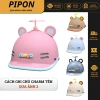 Nón bảo hiểm cá heo full size cho cả gia đình, màu trơn, phụ kiện, đạt chuẩn, bảo hành 12 tháng, 160.000 VND
