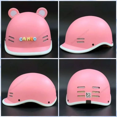 Nón bảo hiểm cá heo full size cho cả gia đình, màu trơn, phụ kiện, đạt chuẩn, bảo hành 12 tháng, 160.000 VND 9
