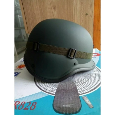 Nón bảo hiểm Linh My Lính Đức - Giá chỉ 180.000đ, giảm mạnh, bảo vệ an toàn