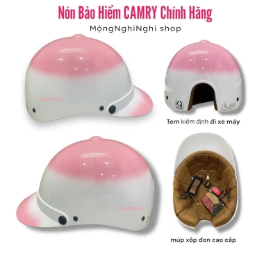Nón Bảo Hiểm Nam Nữ Đủ Màu Camry CR Helmet - An Toàn, Bảo Hành 12 Tháng, Giá 158.460₫