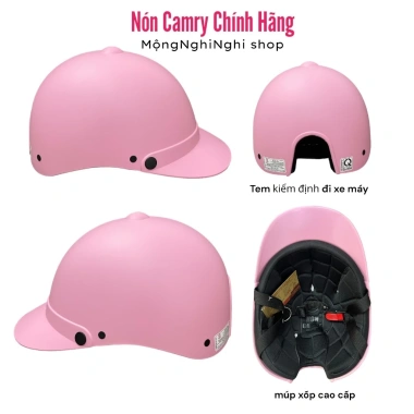 Nón Bảo Hiểm Nam Nữ Đủ Màu Camry CR Helmet - An Toàn, Bảo Hành 12 Tháng, Giá 158.460₫