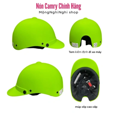 Nón Bảo Hiểm Nam Nữ Đủ Màu Camry CR Helmet - An Toàn, Bảo Hành 12 Tháng, Giá 158.460₫