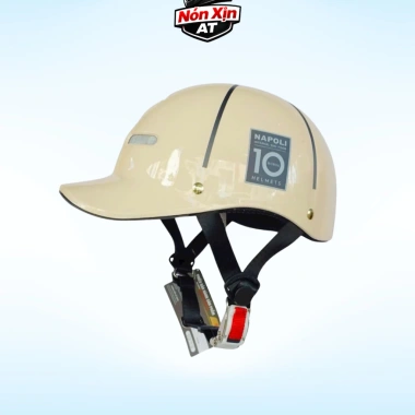 Nón Bảo Hiểm Napoli 6 Múi Chính Hãng - Giá ưu đãi 197.000, bảo vệ thoáng mát