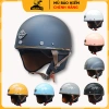 Nón bảo hiểm Napoli PUG Harley chính hãng Bảo hành 12 tháng tặng ốp da mũ phi công cao cấp giá 172.900₫