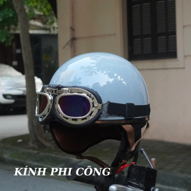 Nón bảo hiểm Napoli PUG Harley chính hãng Bảo hành 12 tháng tặng ốp da mũ phi công cao cấp giá 172.900₫ 3