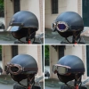 Nón bảo hiểm Napoli PUG Harley chính hãng Bảo hành 12 tháng tặng ốp da mũ phi công cao cấp giá 172.900₫ 10