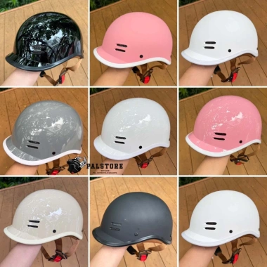 Nón bảo hiểm nữ đầu cá heo gọn nhẹ, thời trang, bảo vệ tối ưu - Giá 63.500₫