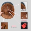 Nón bảo hiểm nữ đầu cá heo gọn nhẹ, thời trang, bảo vệ tối ưu - Giá 63.500₫ 4